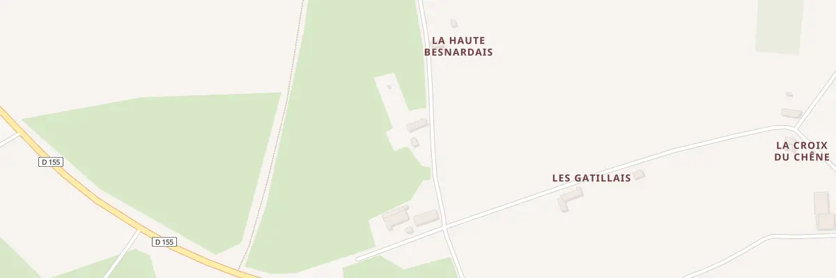 Plan du 5003 La Croix des Masses à Trans-la-Forêt