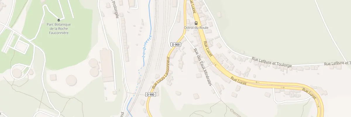 Plan du 25 Rue Louis Lansonneur Glace Chg à Cherbourg-en-Cotentin