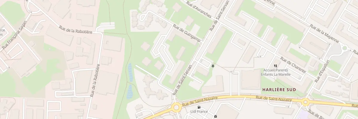Plan du 3 Rue de Morlaix à Saint-Herblain
