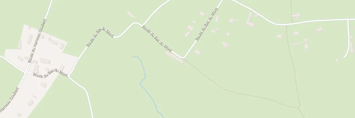 Plan du 35 Rte du Bas du Mont à Besneville