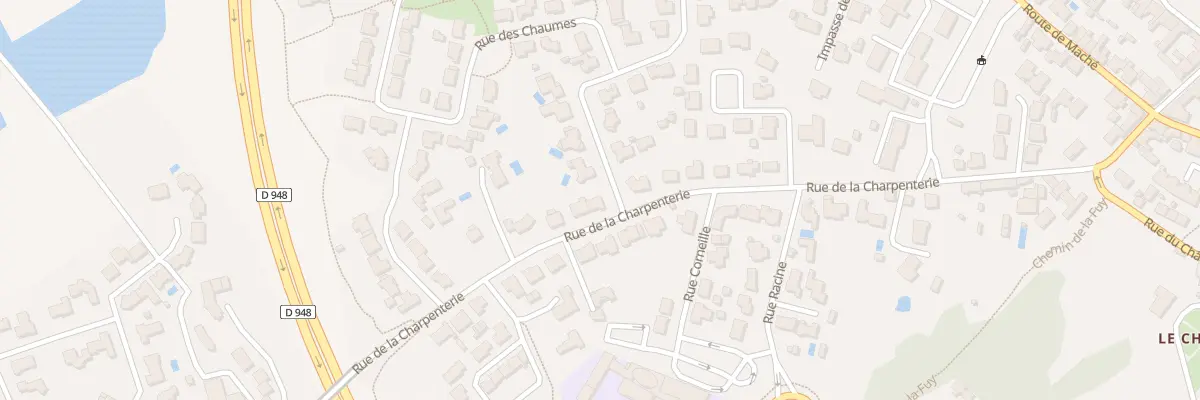 Plan du 48 Rue de la charpenterie à Aizenay