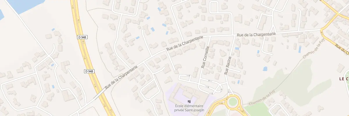 Plan du 45 Rue de la charpenterie à Aizenay