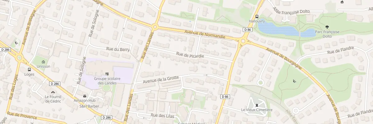 Plan du 18 Rue de Picardie à Chantepie