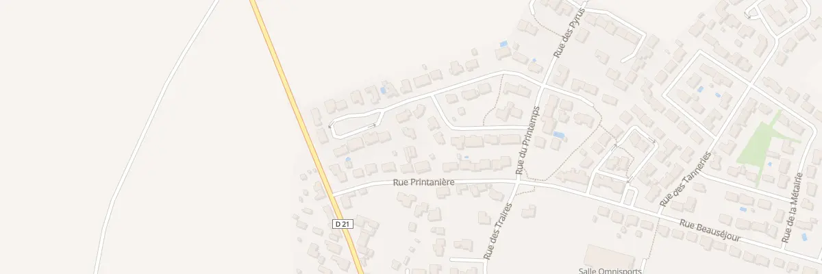 Plan du 19 Rue des cormiers à Grosbreuil