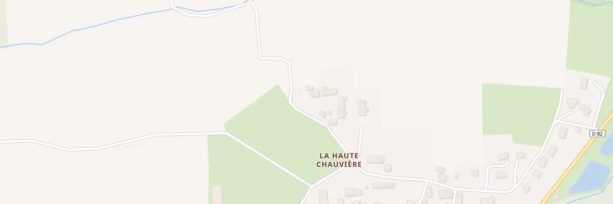 Plan du 552 La Chauviere au Petit-Fougeray