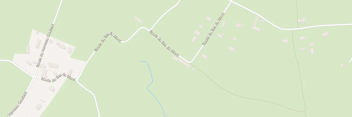 Plan du 35A Rte du Bas du Mont à Besneville