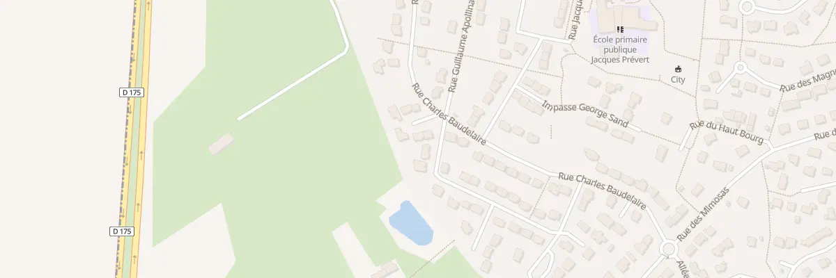 Plan du 30 Rue Charles Baudelaire à Mouazé