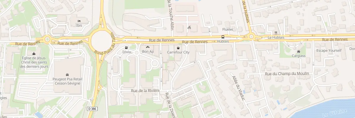 Plan du 47A Rue de Rennes à Cesson-Sévigné