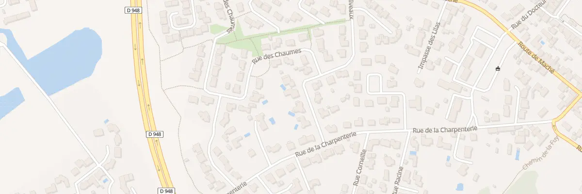 Plan du 18 Rue des baliveaux à Aizenay