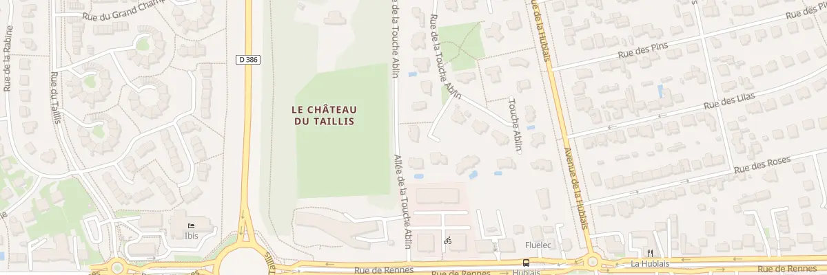 Plan du 14 Rue de la Touche Ablin à Cesson-Sévigné
