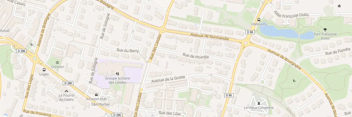 Plan du 10 Rue de Picardie à Chantepie