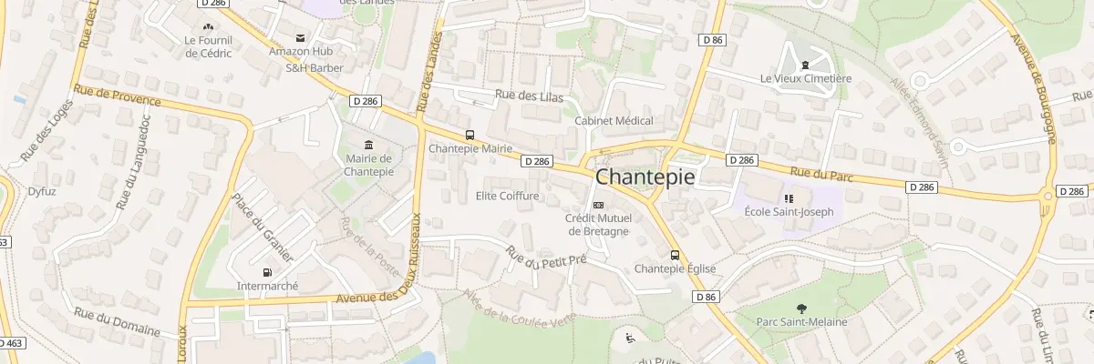Plan du 60 Av André Bonnin à Chantepie