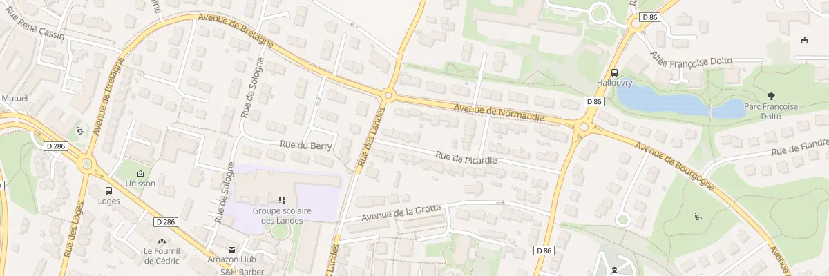 Plan du 7 Rue de Picardie à Chantepie