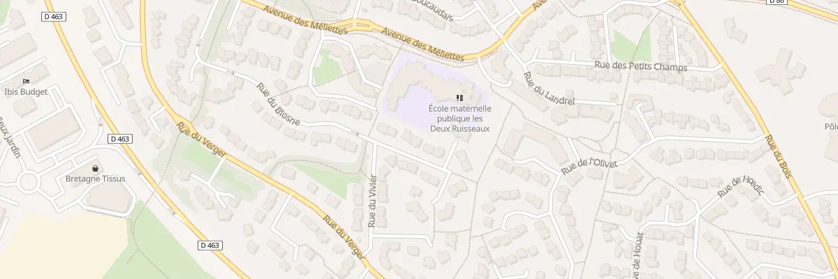 Plan du 19 Rue du Blosne à Chantepie