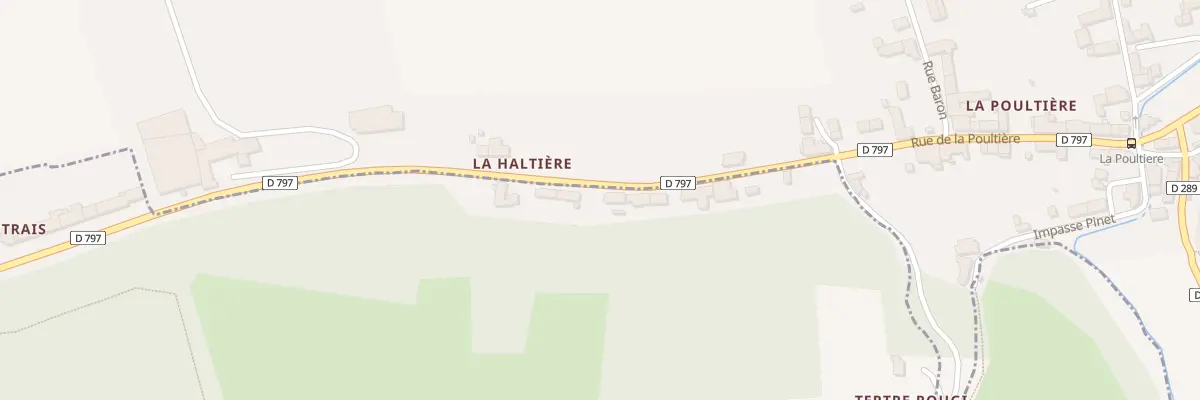 Plan du 5140 La Haltière à Saint-Marcan