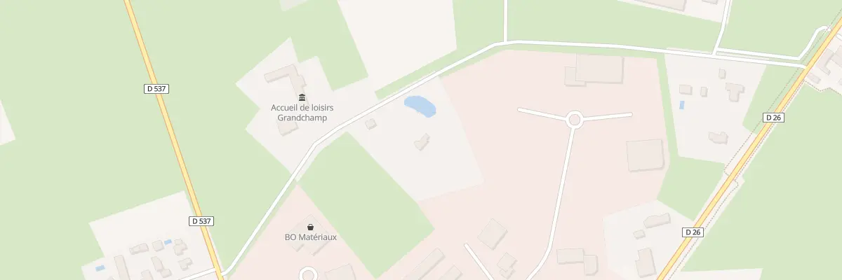 Plan du 491 Rte de la Vincais à Grandchamp-des-Fontaines