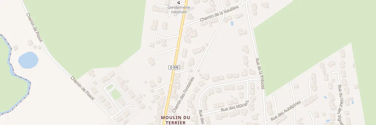 Plan du 28 Rue du moulin du terrier à Palluau