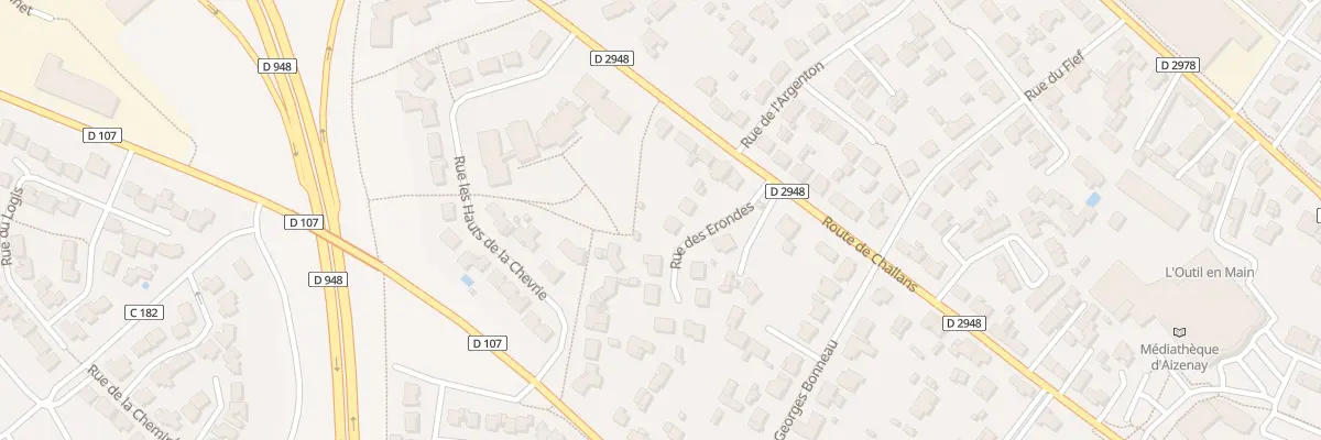Plan du 4 Rue des erondes à Aizenay