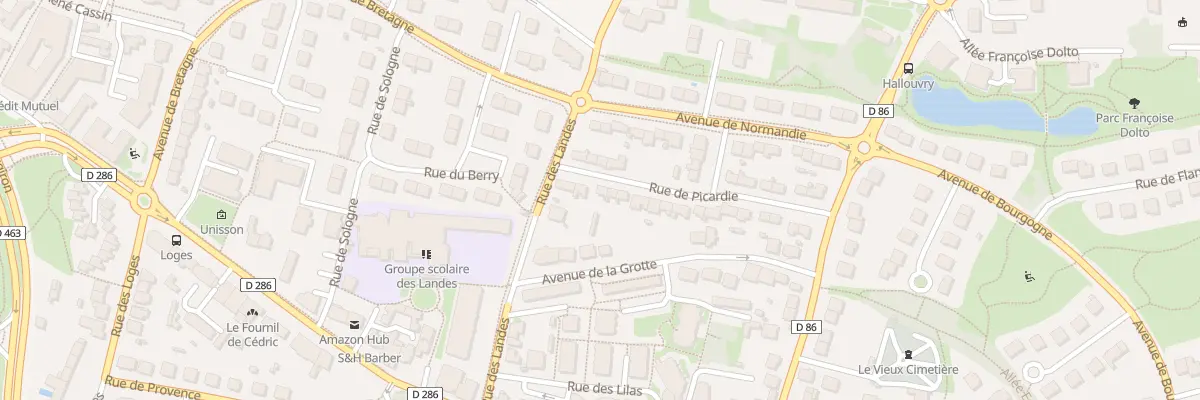 Plan du 6 Rue de Picardie à Chantepie