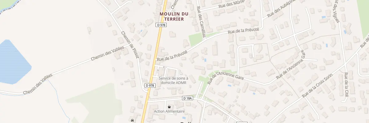 Plan du 2 Rue de la prévôté à Palluau