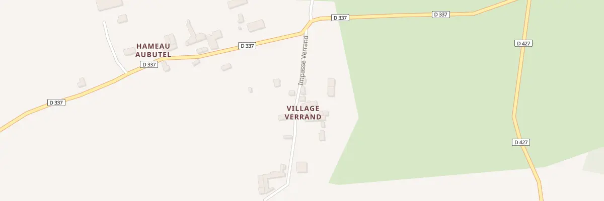 Plan du 3 Imp Verrand à La Haye