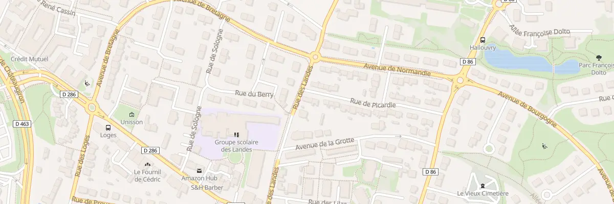 Plan du 2 Rue de Picardie à Chantepie