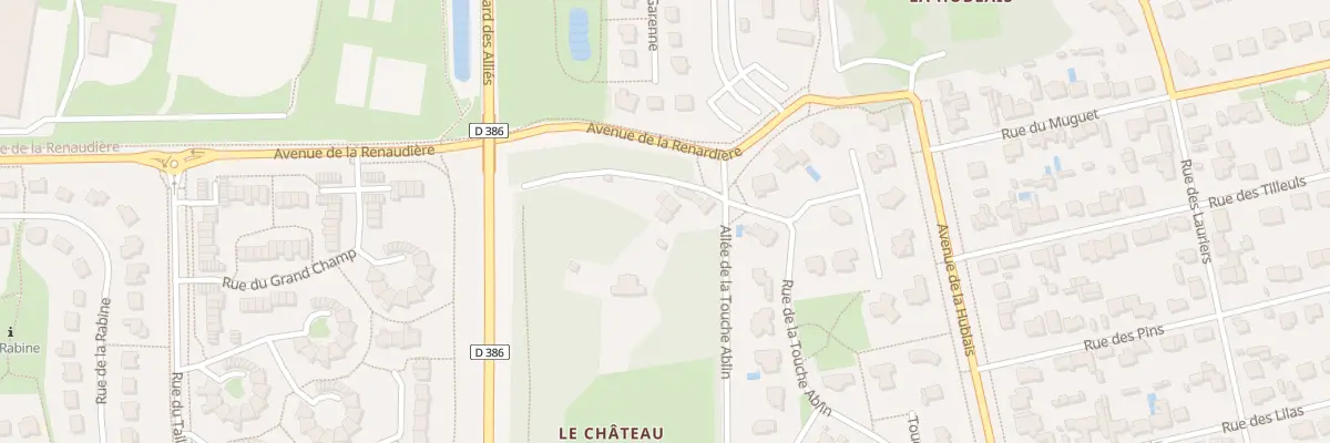 Plan du 3 All de la Touche Ablin à Cesson-Sévigné