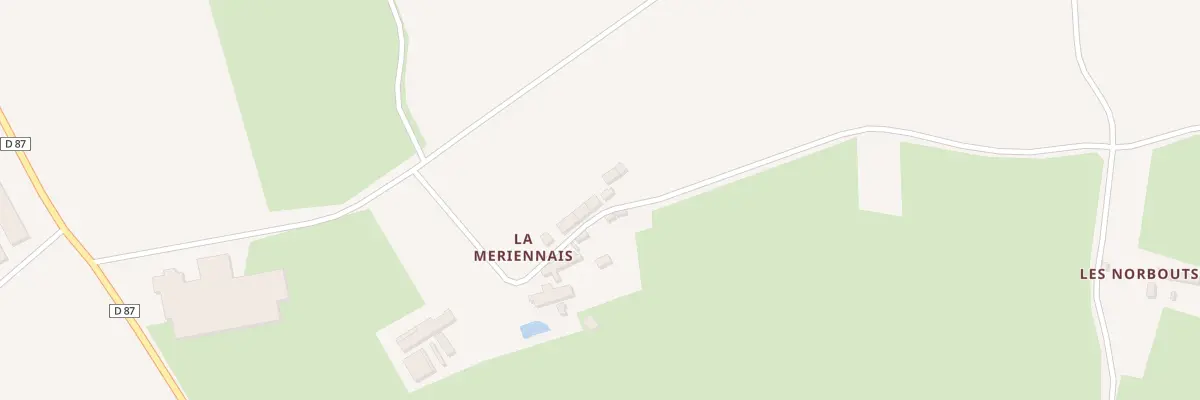 Plan du 5024 Le Meriennais à Sains