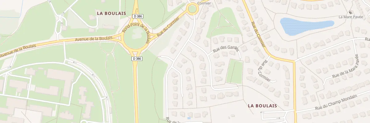 Plan du 2 Rue de la Garenne à Cesson-Sévigné
