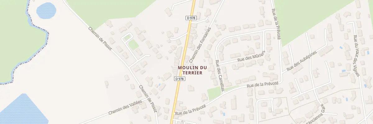 Plan du 16 Rue du moulin du terrier à Palluau