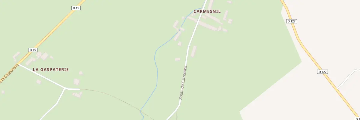Plan du 12 Rte de Carmesnil à Besneville