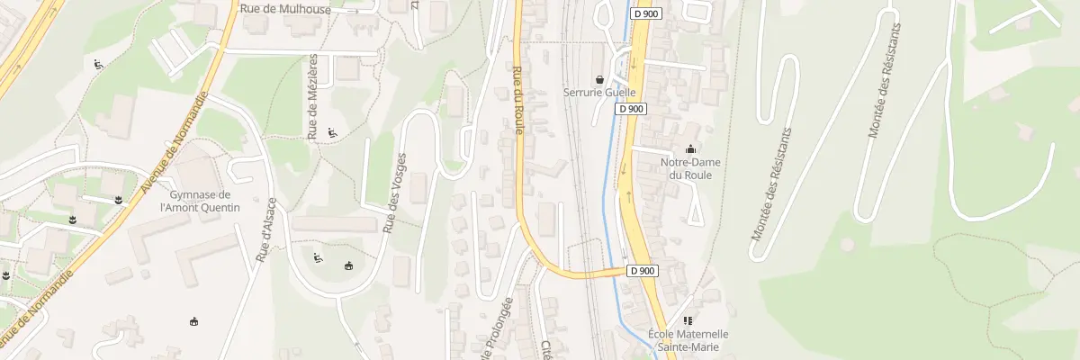 Plan du 61 Rue du Roule à Cherbourg-en-Cotentin