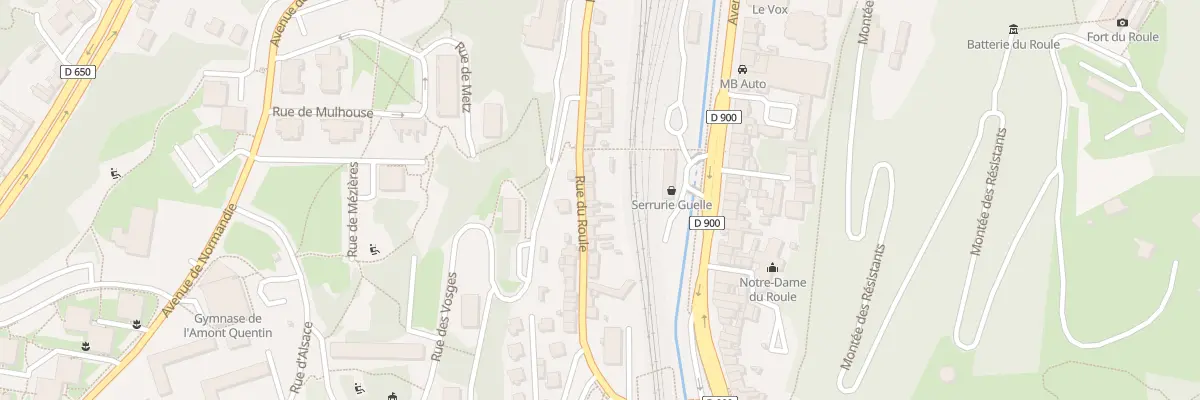Plan du 43 Rue du Roule à Cherbourg-en-Cotentin