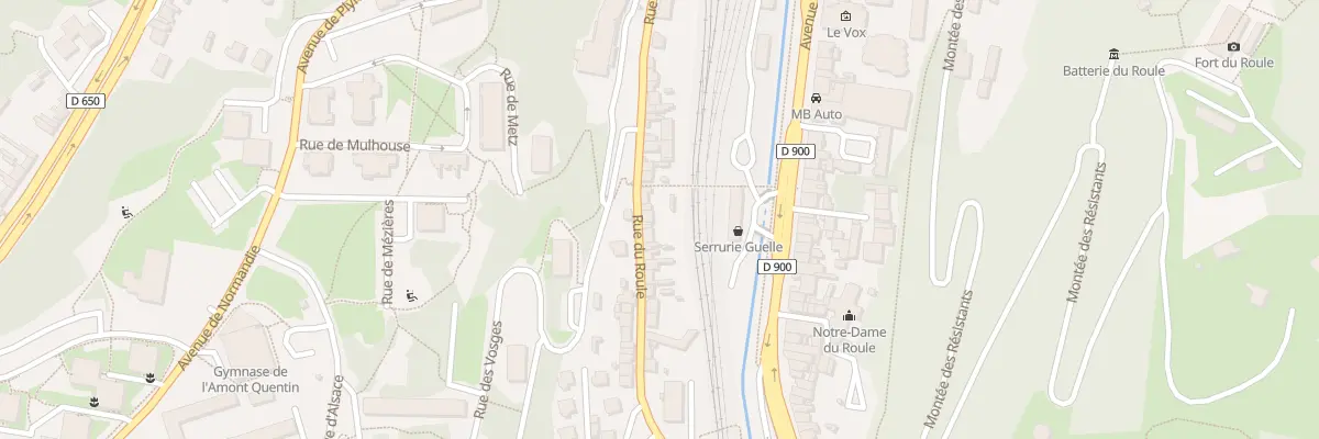 Plan du 41 Rue du Roule à Cherbourg-en-Cotentin