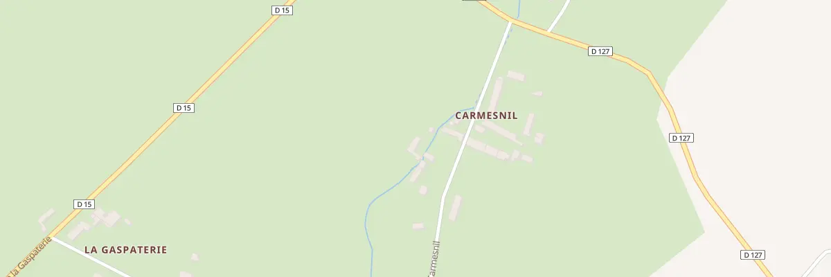 Plan du 8 Rte de Carmesnil à Besneville