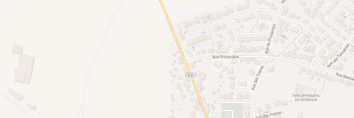 Plan du 45 Rue de bretagne à Grosbreuil