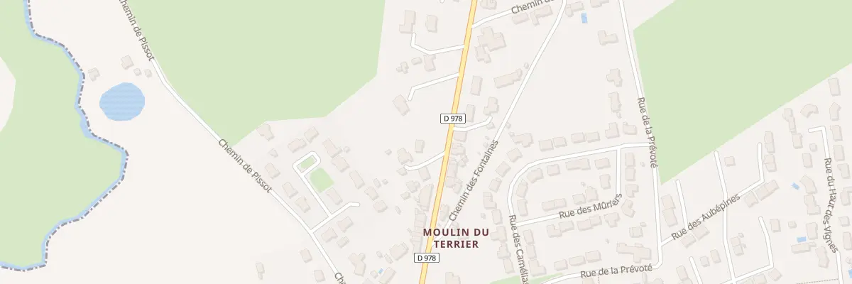 Plan du 29B Rue du moulin du terrier à Palluau