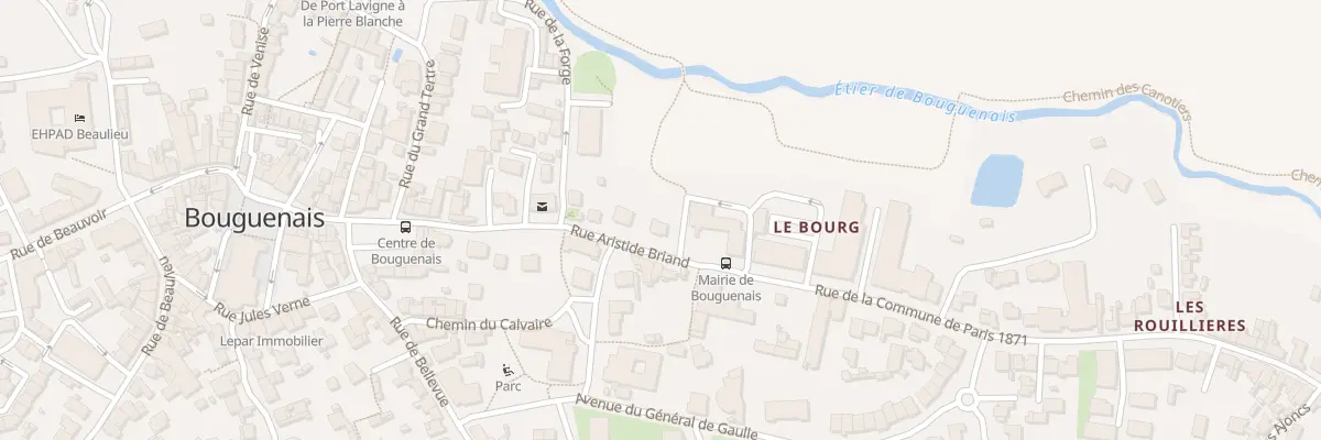 Plan du 59 Rue Aristide Briand à Bouguenais