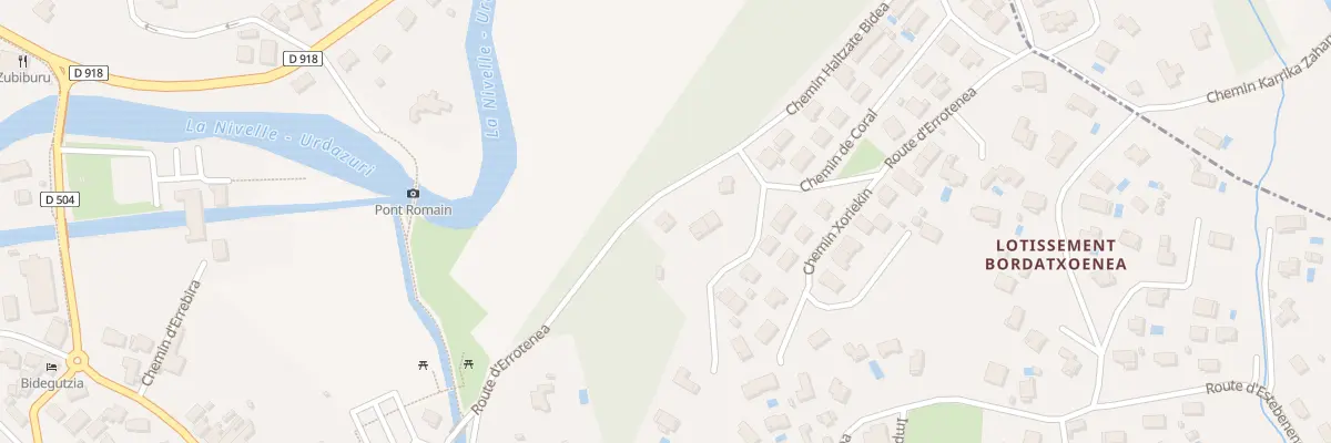 Plan du 314 Rte d’ Errotenea à Ascain