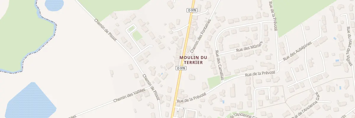 Plan du 17 Rue du moulin du terrier à Palluau