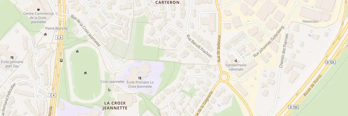 Plan du 7 Sq Benoit Frachon à Bouguenais