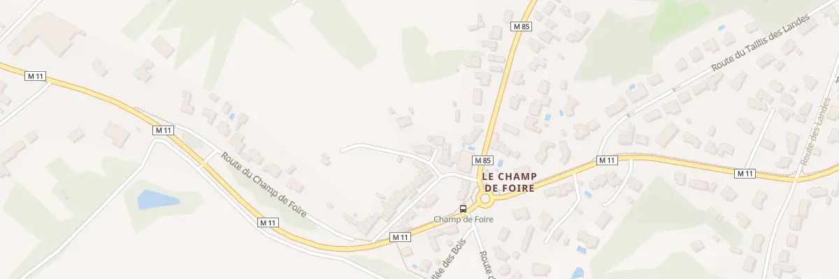 Plan du 24 Pas du Champ de Foire à Saint-Aignan-Grandlieu