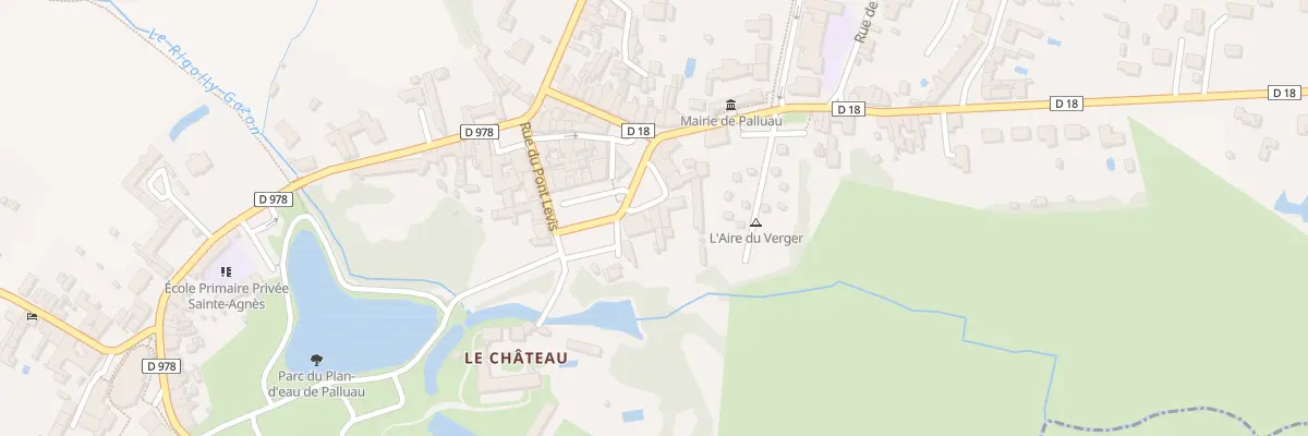Plan du 11 Pl du Marche à Palluau
