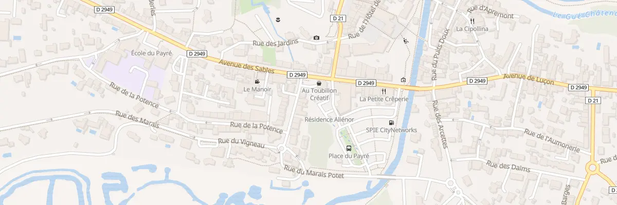 Plan du 3 Rue du vigneau à Talmont-Saint-Hilaire