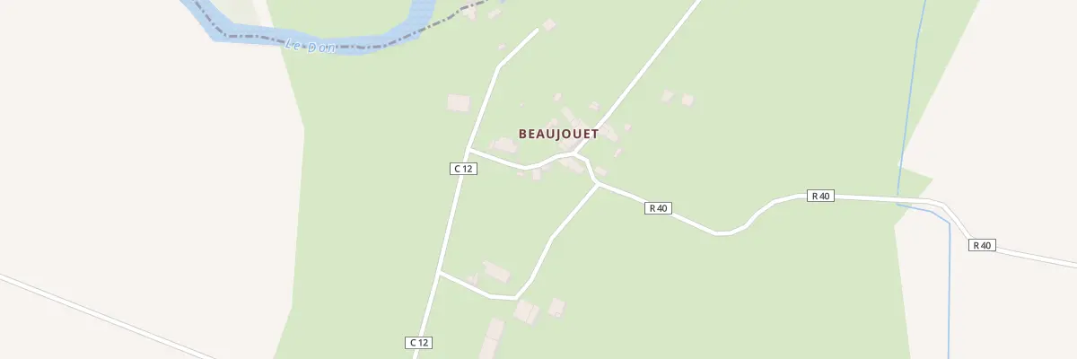 Plan du 8 Beaujouet à Nozay