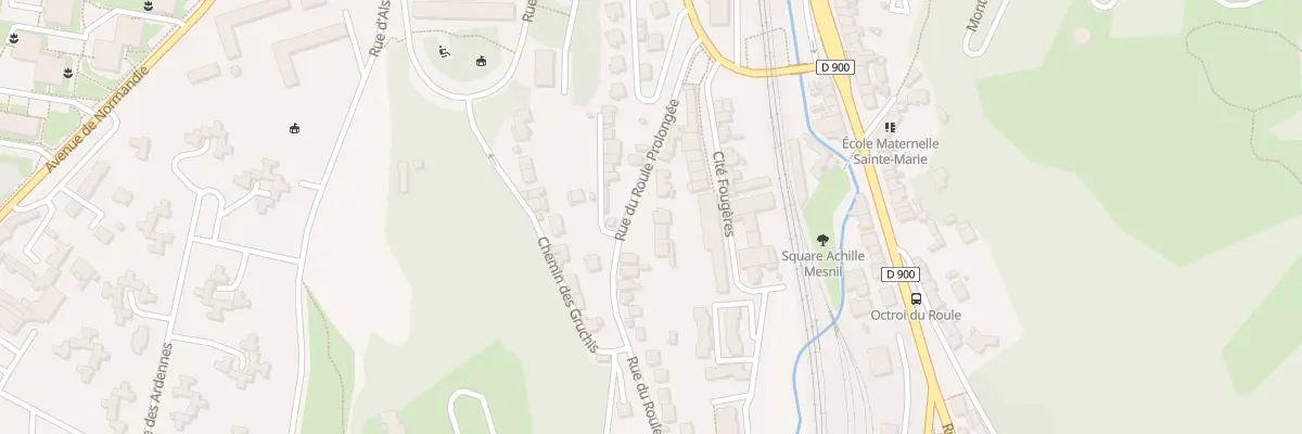 Plan du 91 Rue du Roule Prolongée à Cherbourg-en-Cotentin