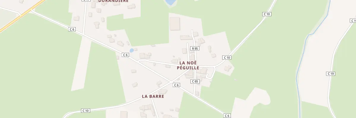 Plan du 8 La Noë Péguille à Saffré