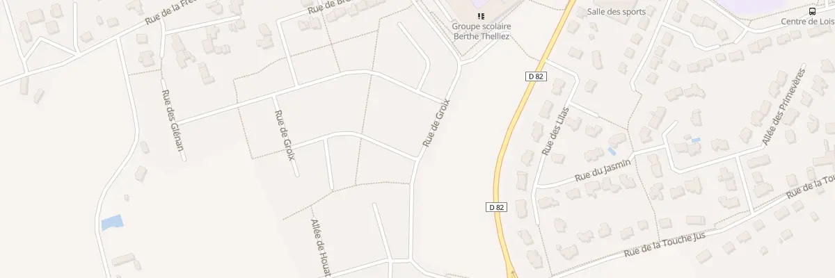 Plan du 2 Rue de Groix à Bourgbarré