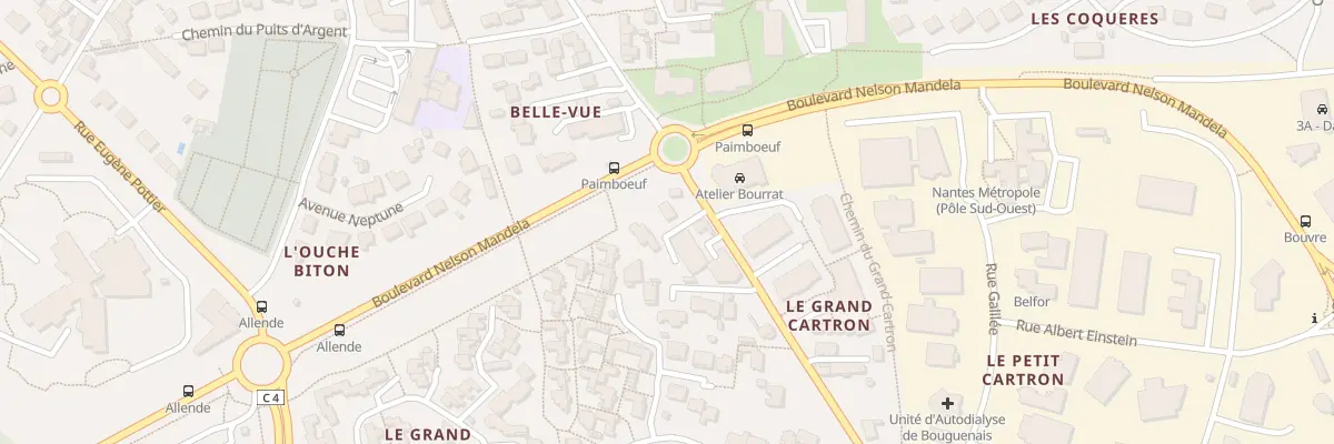Plan du 32B Rue de Bellevue à Bouguenais