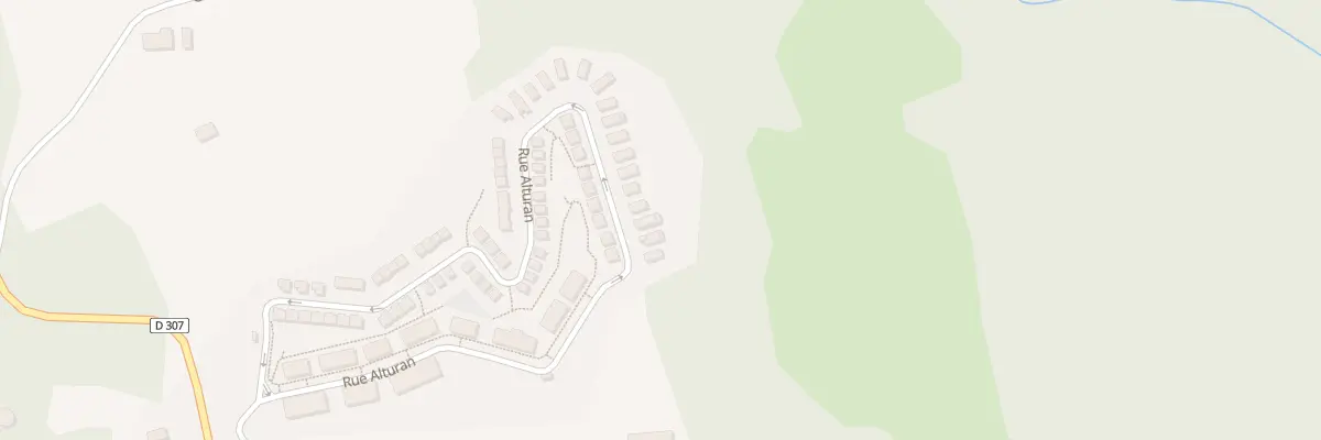 Plan du 22 Rue Alturan à Saint-Jean-de-Luz